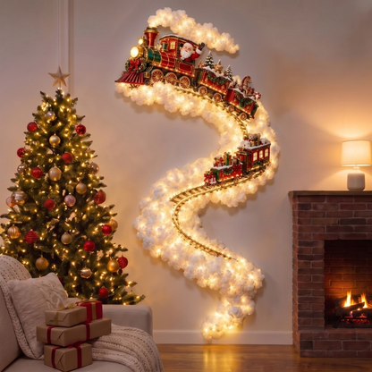 GlowTrail™ — Lámpara de pared del trineo de Santa